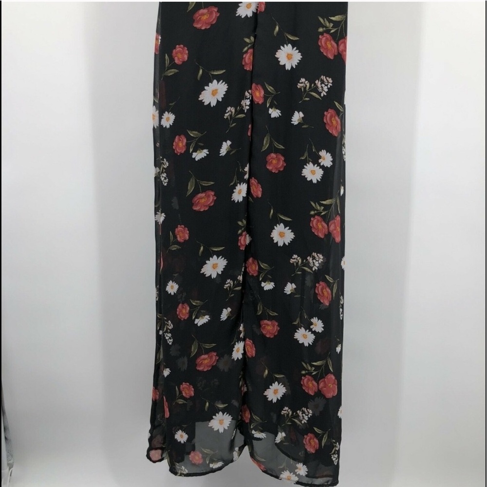 No Boundaries | Floral Maxi with Ruffle Detail - Picture 7 of 7